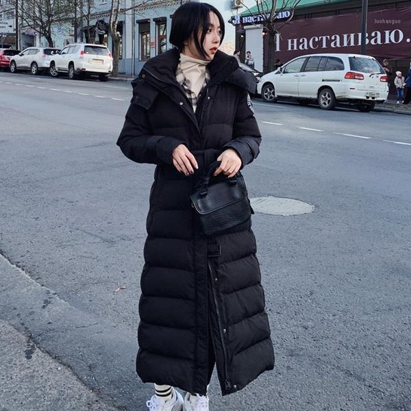 2020 fashionable long coat jacket women's hooded warm parka coat hight quality female new winter collection1, Black
2020 fashionable long coat jacket women's hooded warm parka coat hight quality female new winter collection1, Black