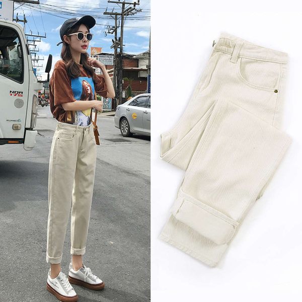 cashmere jeans women's autumn and winter wide leg loose new radish high waist show thin daddy pants korean version, Blue
cashmere jeans women's autumn and winter wide leg loose new radish high waist show thin daddy pants korean version, Blue