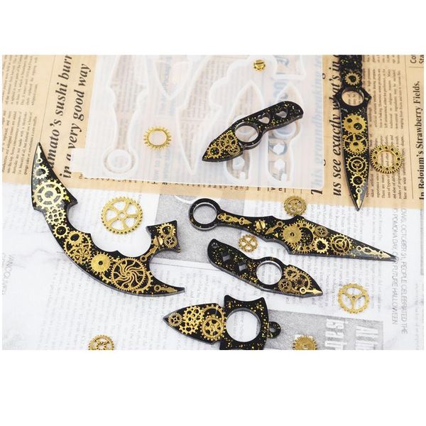 keychain finger pocket knife defense sile mirror mold for diy uv resin mould sile molds art craft bbyrjf, Black
keychain finger pocket knife defense sile mirror mold for diy uv resin mould sile molds art craft bbyrjf, Black