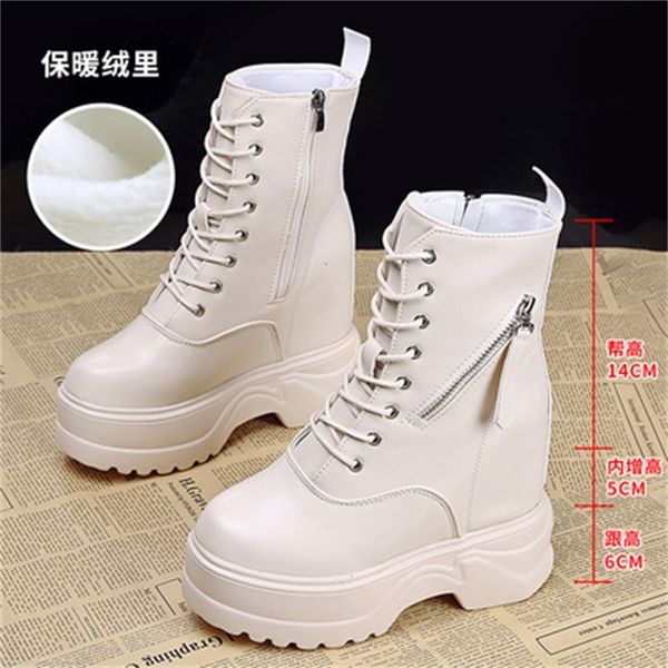 women's 2021 new high-fall heels winter keep the skin warm with shoes woman black boots 31n3