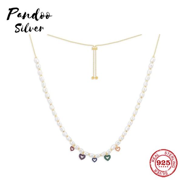 s925 sterling silver jewelry copy,yellow silver multi-heart adjustable necklace with pearls for women ac5485my
s925 sterling silver jewelry copy,yellow silver multi-heart adjustable necklace with pearls for women ac5485my