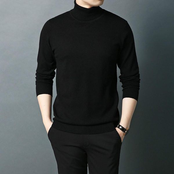 men's sweaters sweater men autumn winter turtleneck warm wool classic pure color pullover knitwear pull homme, White;black
men's sweaters sweater men autumn winter turtleneck warm wool classic pure color pullover knitwear pull homme, White;black