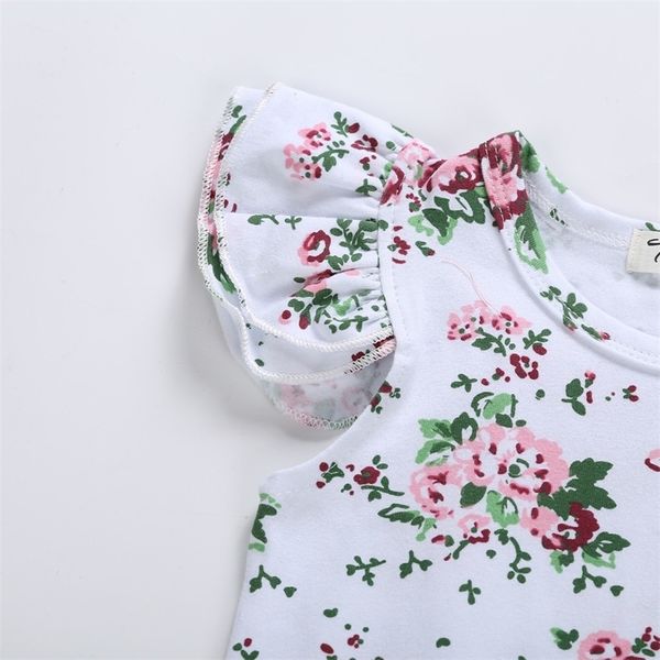 newborn infant baby girls summer clothing sleeveless floral romper bib shorts suspender overalls casual outfit clothes set lj201223, White
newborn infant baby girls summer clothing sleeveless floral romper bib shorts suspender overalls casual outfit clothes set lj201223, White