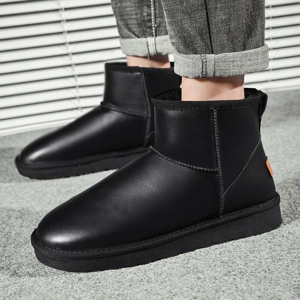 snow boots winter male and female models fashion cotton boots big yards plus thick velvet warm and comfortable outdoor boots, Black
snow boots winter male and female models fashion cotton boots big yards plus thick velvet warm and comfortable outdoor boots, Black