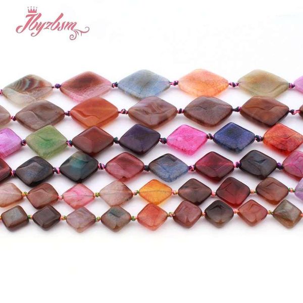 14,18,25mm square multicolor cracked faceted agates natural stone loose beads for diy necklace jewelry making 15"1
14,18,25mm square multicolor cracked faceted agates natural stone loose beads for diy necklace jewelry making 15"1
