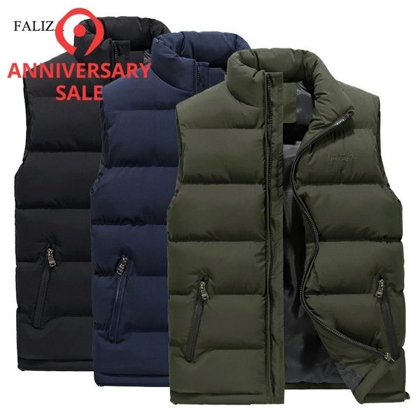 new men's vest winter casual sleeveless jacket down vest windproof warm waistcoat casual coats plus size m-6xl t200116, Black;white
new men's vest winter casual sleeveless jacket down vest windproof warm waistcoat casual coats plus size m-6xl t200116, Black;white