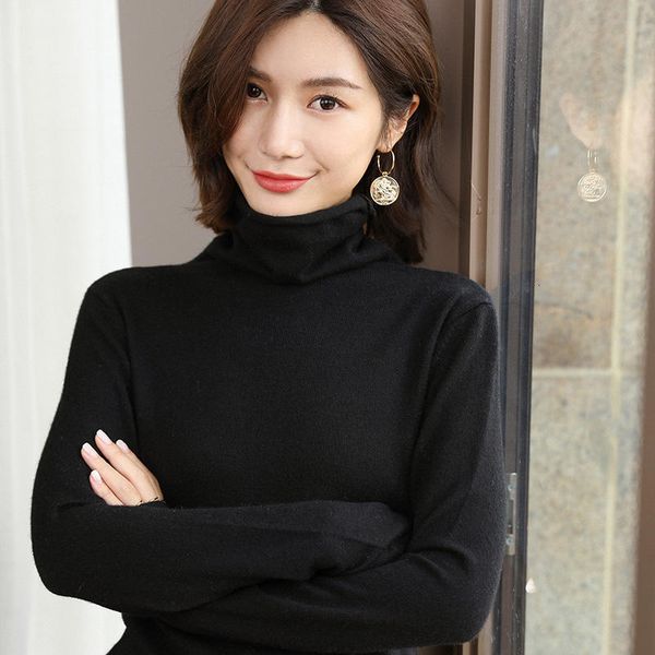 2021 female pile collar cashmere sweaters new winter fashion ladies jumpers 6 wool knit clothes zeep, White;black
2021 female pile collar cashmere sweaters new winter fashion ladies jumpers 6 wool knit clothes zeep, White;black