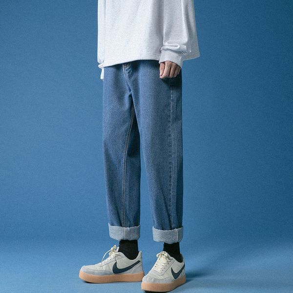 dark blue jeans men's fashion pai 9:2020 autumn and winter loose straight pants wide leg dad drop feeling versatile pants
dark blue jeans men's fashion pai 9:2020 autumn and winter loose straight pants wide leg dad drop feeling versatile pants