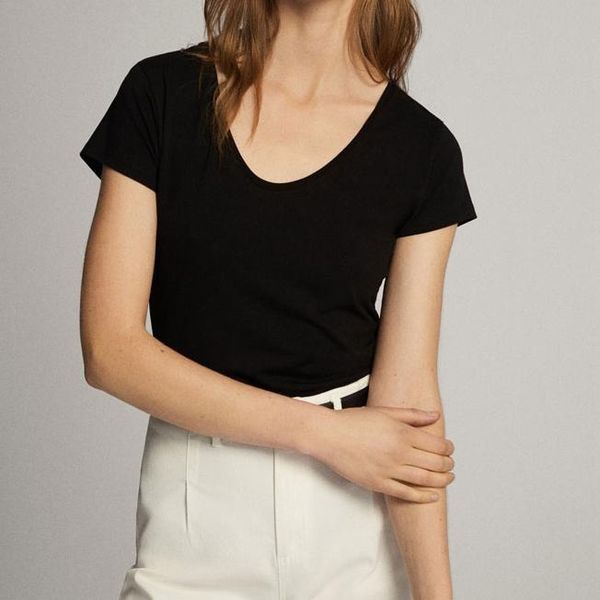 women t-shirt pure color solid color simple stretch v-neck pullover basic short-sleeved t-shirt knit bottoming shirt women, White
women t-shirt pure color solid color simple stretch v-neck pullover basic short-sleeved t-shirt knit bottoming shirt women, White