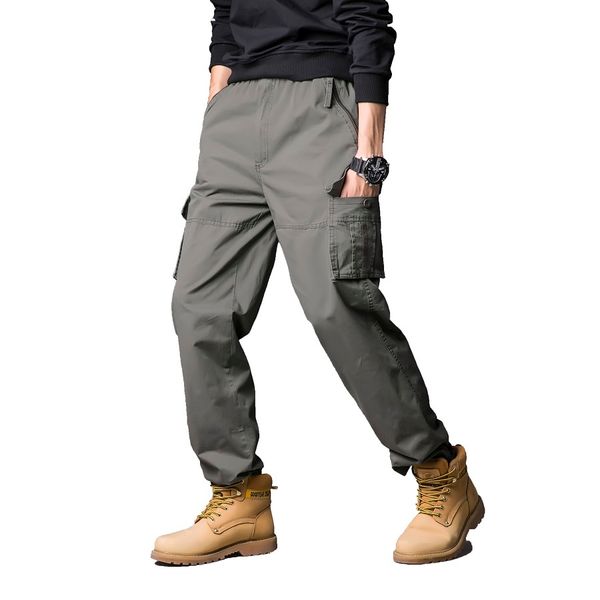 2021 new cargo of military men multi-pockets with zipper male casual cotton loose overalls baggy work long pants gr3a, Black
2021 new cargo of military men multi-pockets with zipper male casual cotton loose overalls baggy work long pants gr3a, Black