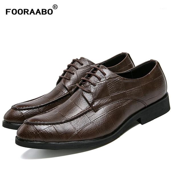 fooraabo pointed toe mens dress wedding shoes famous footwear male formal oxfords shoes man wedding business1, Black
fooraabo pointed toe mens dress wedding shoes famous footwear male formal oxfords shoes man wedding business1, Black