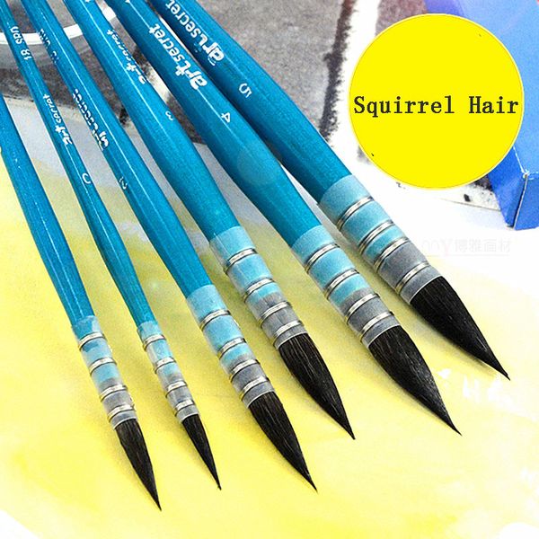 squirrel hair brushes professional watercolor paint brush set for watercolor painting art supplies, Black;red
squirrel hair brushes professional watercolor paint brush set for watercolor painting art supplies, Black;red