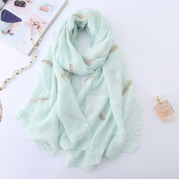 women scarf fashion embroider feather cotton winter scarves for lady shawls and wraps pashmina warm long size stoles hijab 201224, Blue;gray
women scarf fashion embroider feather cotton winter scarves for lady shawls and wraps pashmina warm long size stoles hijab 201224, Blue;gray