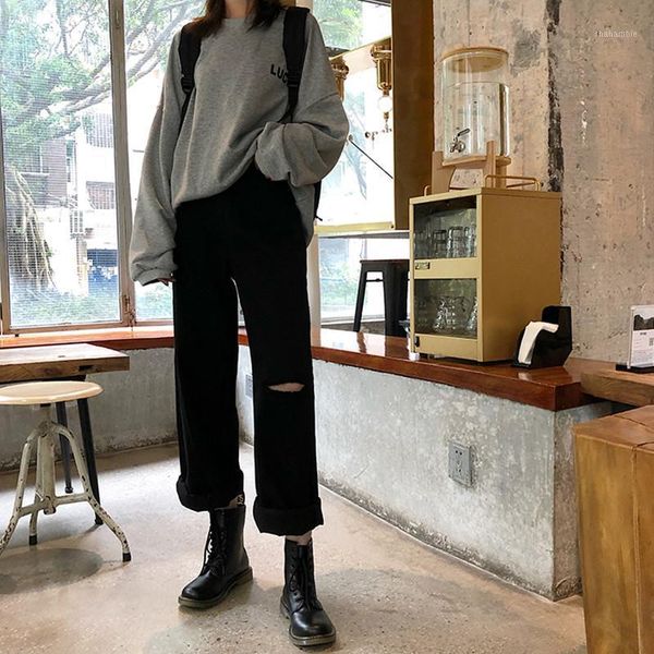 s-xl autumn korean vintage style women loose ripped denim jeans womens high waist straight jeans for women (78235)1, Blue
s-xl autumn korean vintage style women loose ripped denim jeans womens high waist straight jeans for women (78235)1, Blue