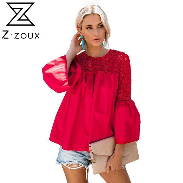 women's t-shirt z-zoux women t shirt flared sleeve lace tshirt long shirts loose ladies plus size woman summer, White
women's t-shirt z-zoux women t shirt flared sleeve lace tshirt long shirts loose ladies plus size woman summer, White