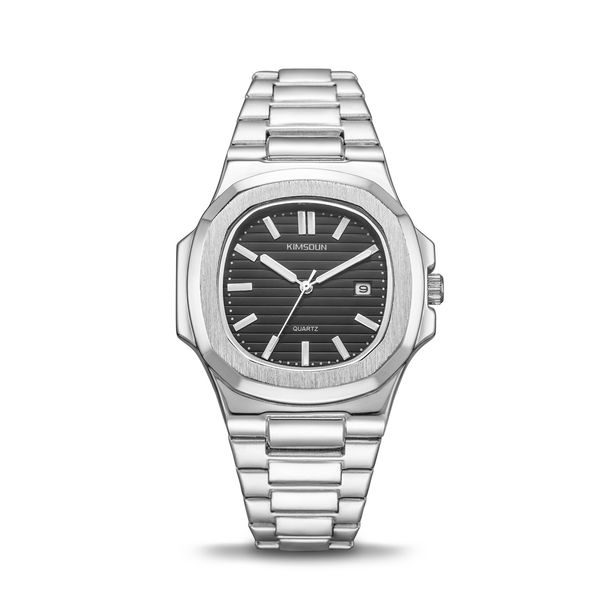 brand watch popular stainless steel band men's watch calendar luminous movement quartz watch man, Slivery;brown
brand watch popular stainless steel band men's watch calendar luminous movement quartz watch man, Slivery;brown