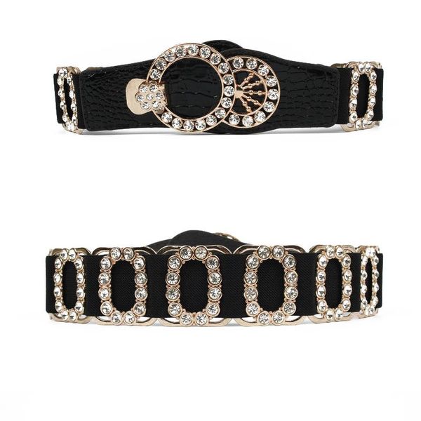 fashion rhinestone wide belt for women pu leather wild dress accessories cummerbunds black slim wide elastic belts, Black;brown
fashion rhinestone wide belt for women pu leather wild dress accessories cummerbunds black slim wide elastic belts, Black;brown
