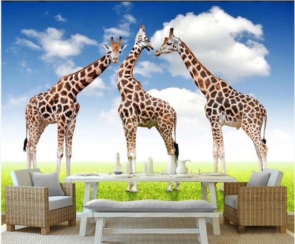 3d wallpaper custom p mural blue sky and white clouds grassland giraffe living room home decor 3d wall murals wallpaper for walls 3 d
3d wallpaper custom p mural blue sky and white clouds grassland giraffe living room home decor 3d wall murals wallpaper for walls 3 d
