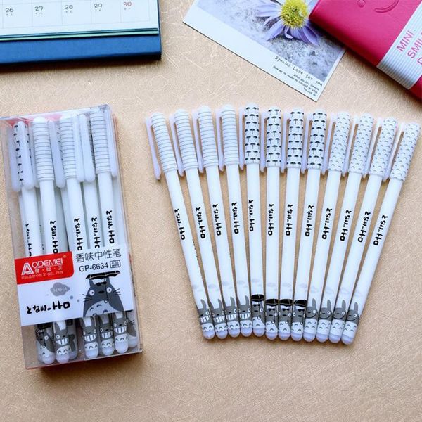 24 шт. / лот kawaii totoro gel pens для написания милый 0.38 мм черные чернила подпись перо корея канцтовары офисные школьные эсколор
24 шт. / лот kawaii totoro gel pens для написания милый 0.38 мм черные чернила подпись перо корея канцтовары офисные школьные эсколор