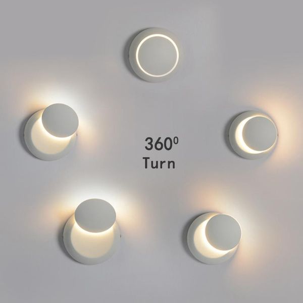 wall lamp simple and creative l modern bedside bedroom living room staircase aisle led round crescent ac110-240v
wall lamp simple and creative l modern bedside bedroom living room staircase aisle led round crescent ac110-240v