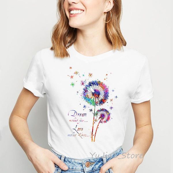 watercolor dandelion flying print t shirt women cute plant t-shirt summer fashion tees shirt femme graphic tumblr tshirt, White
watercolor dandelion flying print t shirt women cute plant t-shirt summer fashion tees shirt femme graphic tumblr tshirt, White
