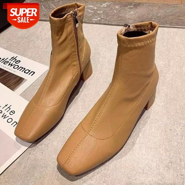 autumn winter women zipper square toe boots woman short boots cotton ankle women's botas mujer 2020 new square heel #ak5b, Black
autumn winter women zipper square toe boots woman short boots cotton ankle women's botas mujer 2020 new square heel #ak5b, Black
