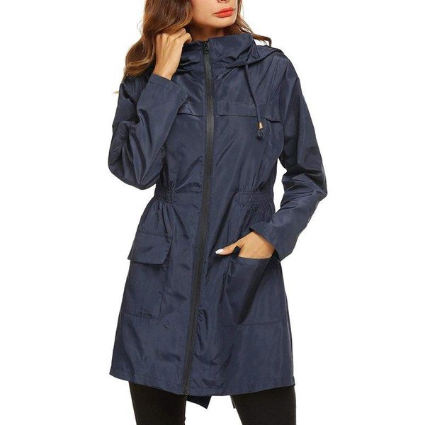 women's jackets quality polyester women raincoat waterproof long style hiking clothes female lightweight outdoor back split rain jacket, Black;brown
women's jackets quality polyester women raincoat waterproof long style hiking clothes female lightweight outdoor back split rain jacket, Black;brown