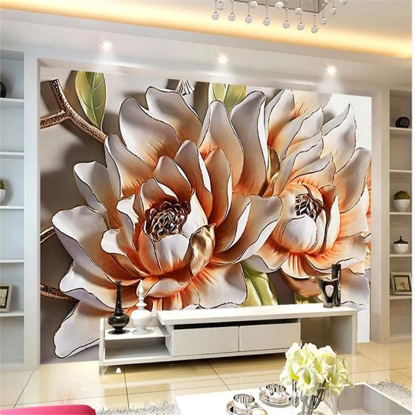 3d stereoscopic wallpaper 3d lotus relief wallpapers tv background wall resin flower relief decorative painting
3d stereoscopic wallpaper 3d lotus relief wallpapers tv background wall resin flower relief decorative painting
