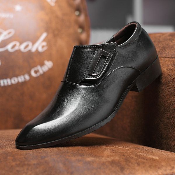 2020 new cross-border new 2020 spring and autumn new mens leather shoes velcro korean fashion business formal wear mens shoes, Black
2020 new cross-border new 2020 spring and autumn new mens leather shoes velcro korean fashion business formal wear mens shoes, Black