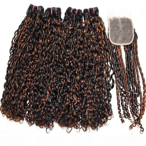 dilys double drawn brazilian pissy curly hair bundles with closure mix colors virgin human hair wefts with 4x4 closure 8-22inch, Black
dilys double drawn brazilian pissy curly hair bundles with closure mix colors virgin human hair wefts with 4x4 closure 8-22inch, Black