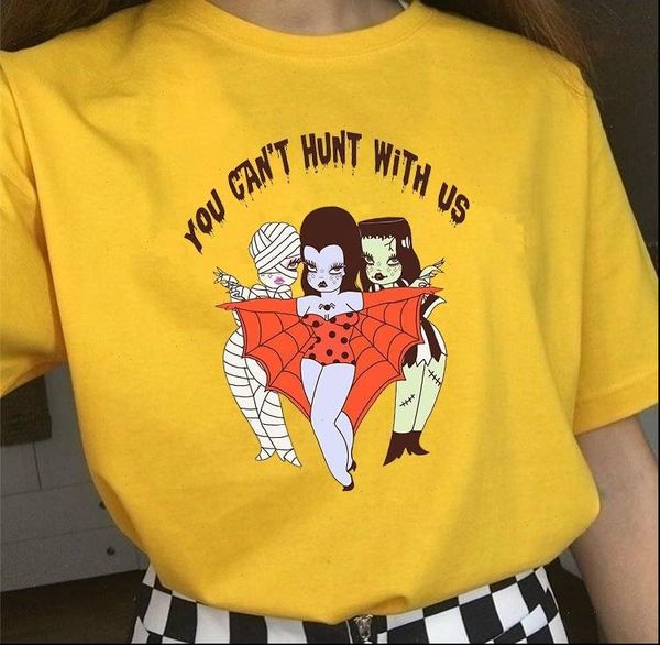 kuakuayu hjn you cant hunt with us zombie vampire mummy printed t shirt short sleeve cotton fashion street style outfits tee, White
kuakuayu hjn you cant hunt with us zombie vampire mummy printed t shirt short sleeve cotton fashion street style outfits tee, White
