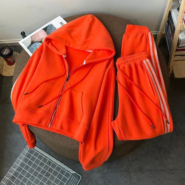 2020 autumn cotton short hooded casual two piece set hoodies and pants korean loose patchwork modis tracksuit women1, Gray
2020 autumn cotton short hooded casual two piece set hoodies and pants korean loose patchwork modis tracksuit women1, Gray