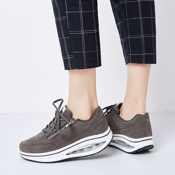 2021 the new new winter women outdoors lace up wedge body shape sport slimming ladies shoe toning shoes walking 7432, Black
2021 the new new winter women outdoors lace up wedge body shape sport slimming ladies shoe toning shoes walking 7432, Black