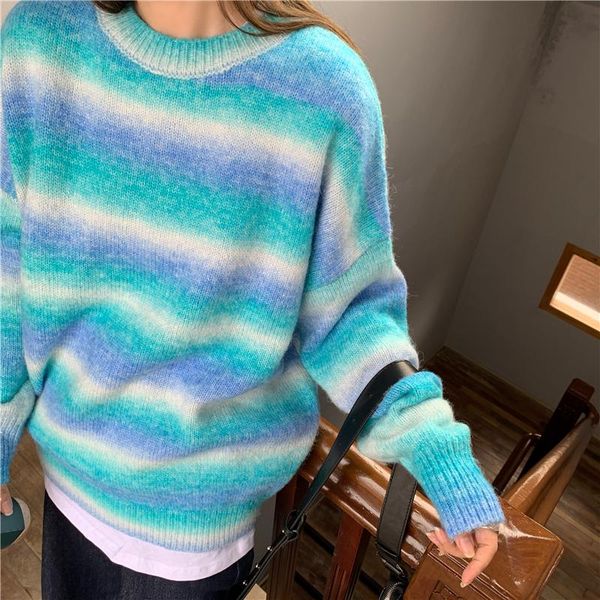 women's sweaters turquoise tapered crew neck pullover sweater autumn winter loose long sleeve knitted top, White;black
women's sweaters turquoise tapered crew neck pullover sweater autumn winter loose long sleeve knitted top, White;black