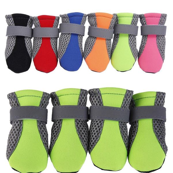 4pcs/set quality breathable net pet dog shoes for small cats dogs puppy dog socks booties non-slip wearable soft rub qylanx
4pcs/set quality breathable net pet dog shoes for small cats dogs puppy dog socks booties non-slip wearable soft rub qylanx