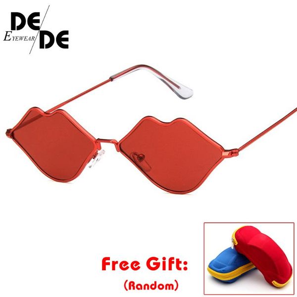 sunglasses lips shape women mouth sun glasses clear color metal frame eyewear party ladies cateye small with box, White;black
sunglasses lips shape women mouth sun glasses clear color metal frame eyewear party ladies cateye small with box, White;black
