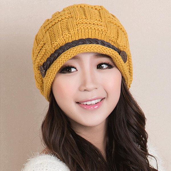 beanie/skull caps fashion curled brim wool knitted hats 2021 autumn winter soft warm stretch women girls casual all-match lovely beanies, Blue;gray
beanie/skull caps fashion curled brim wool knitted hats 2021 autumn winter soft warm stretch women girls casual all-match lovely beanies, Blue;gray