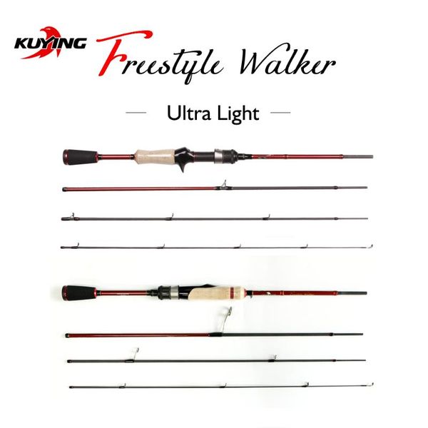 kuying tyle ul ultra light 1.8m 6' fishing lure rod 1-7g spinning casting pole cane stick fuji parts mini travel pocket
kuying tyle ul ultra light 1.8m 6' fishing lure rod 1-7g spinning casting pole cane stick fuji parts mini travel pocket
