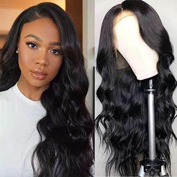 lace wigs middle part body wave human hair wig pre plucked brazilian t for women remy, Black;brown
lace wigs middle part body wave human hair wig pre plucked brazilian t for women remy, Black;brown
