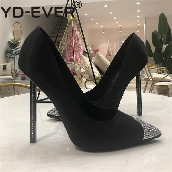 fashion women pumps brand new casual designer black satin crystal strass point toe high heels party shoes
fashion women pumps brand new casual designer black satin crystal strass point toe high heels party shoes