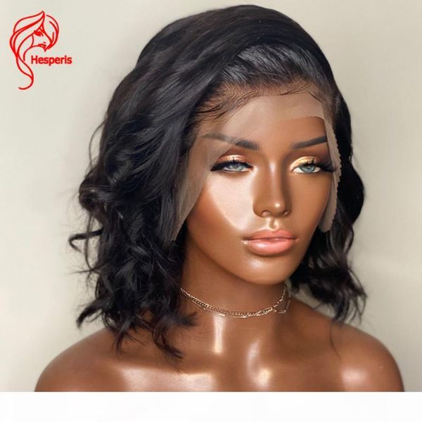 hesperis natural wave13x4 short bob lace front human hair wigs brazilian remy hair130% density lace frontal wig for black women, Black;brown
hesperis natural wave13x4 short bob lace front human hair wigs brazilian remy hair130% density lace frontal wig for black women, Black;brown