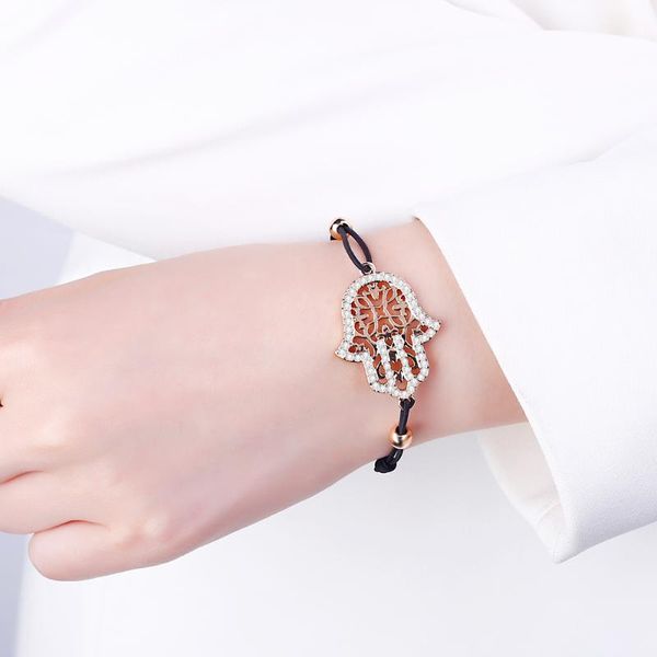charm bracelets hand hamsa fatima bracelet gold silvery crystal pendant hollow rope women leather buddhism jewelry accessorie, Golden;silver
charm bracelets hand hamsa fatima bracelet gold silvery crystal pendant hollow rope women leather buddhism jewelry accessorie, Golden;silver
