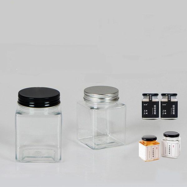 50pcs/lot 250ml square plastic jars pet bottle aluminum lids honey packing bottle food storage bottle wmtkdb
50pcs/lot 250ml square plastic jars pet bottle aluminum lids honey packing bottle food storage bottle wmtkdb