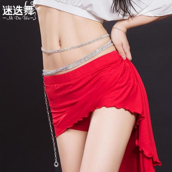 new belly dance waist chain double row navel chain practise dancing drill belt y068, Black;red
new belly dance waist chain double row navel chain practise dancing drill belt y068, Black;red