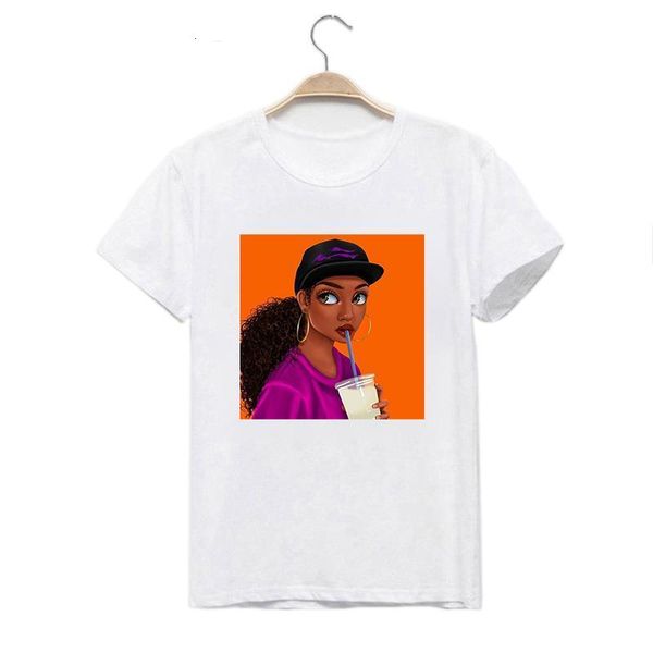 new fashion women t shirt cool black girl printed summer short sleeve tshirt women graphic tees streetwear vogue clothing, White
new fashion women t shirt cool black girl printed summer short sleeve tshirt women graphic tees streetwear vogue clothing, White