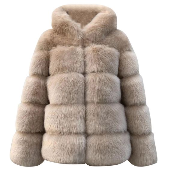 plus size solid women faux mink winter hooded new faux fur jacket warm thick outerwear jacket women winter warm coat, Black
plus size solid women faux mink winter hooded new faux fur jacket warm thick outerwear jacket women winter warm coat, Black