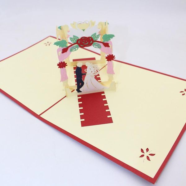 3d handmade wedding ceremony scene couple paper greeting cards postcard valentine's day engagement wedding invitation gift wmtkvc
3d handmade wedding ceremony scene couple paper greeting cards postcard valentine's day engagement wedding invitation gift wmtkvc