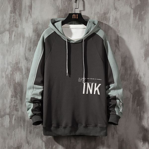 2021 fashion streetwear hoodie patchwork male letter print hooded sweatshirts hip hop new design pullover brand men 4xl 1lic, Black
2021 fashion streetwear hoodie patchwork male letter print hooded sweatshirts hip hop new design pullover brand men 4xl 1lic, Black