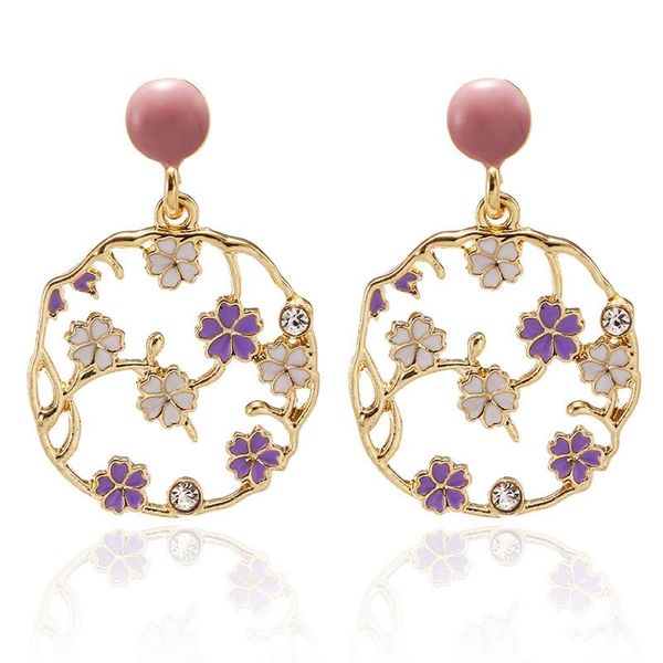 Korean Earrings 2021 New Trend Crystal Inlaid Geometric Round Flower Drop Earrings For Women Statement Fashion Jewelry Oorbellen, Silver
Korean Earrings 2021 New Trend Crystal Inlaid Geometric Round Flower Drop Earrings For Women Statement Fashion Jewelry Oorbellen, Silver
