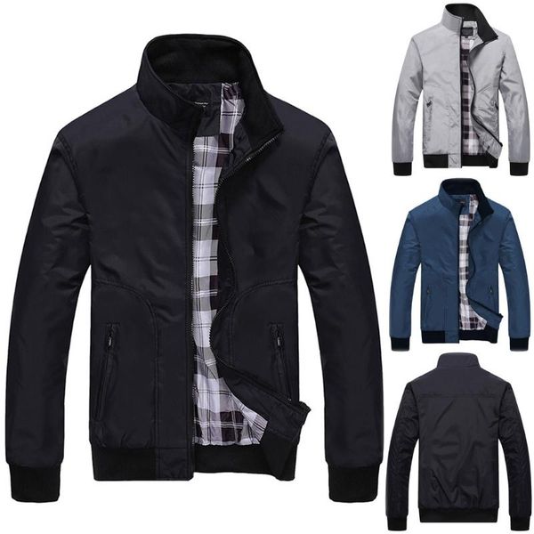 men's jackets patchwork jacket 2021 autumn casual fashion pure color zipper male pocket outwear coat, Black;brown
men's jackets patchwork jacket 2021 autumn casual fashion pure color zipper male pocket outwear coat, Black;brown